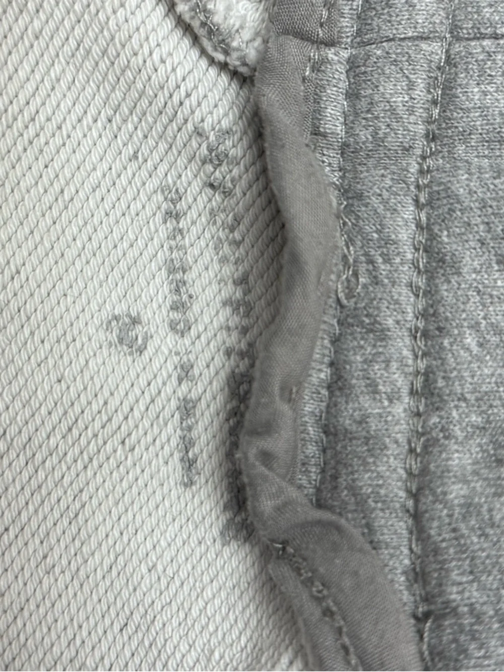 Women’s Light Gray Wide-Leg Sweatpants with Drawstring - Picture 2 of 2